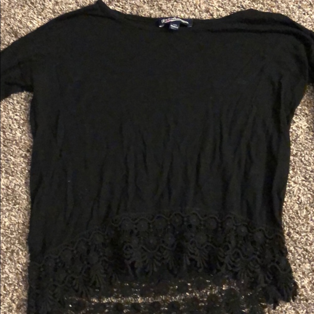 Black kind of long sleeve shirt